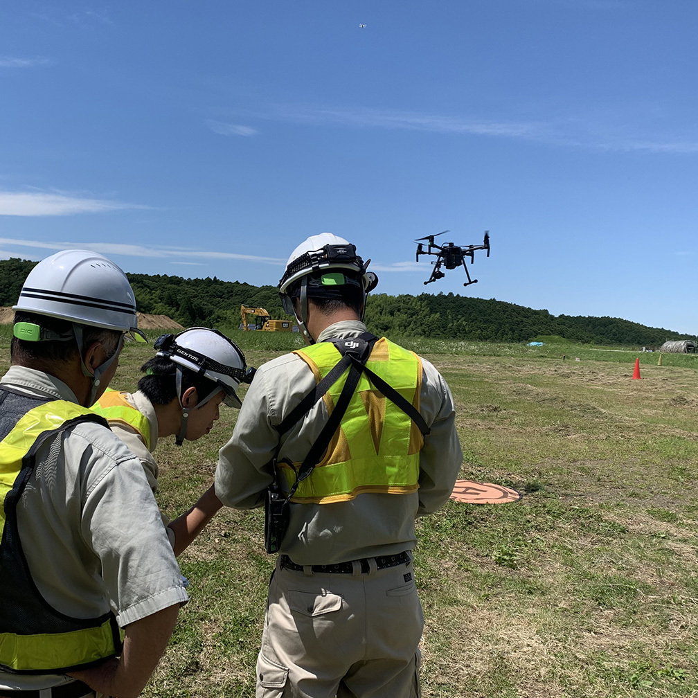 Dアカデミー関東本部 無人航空機操縦者技能証明 i-con 空中写真測量 3Dモデル